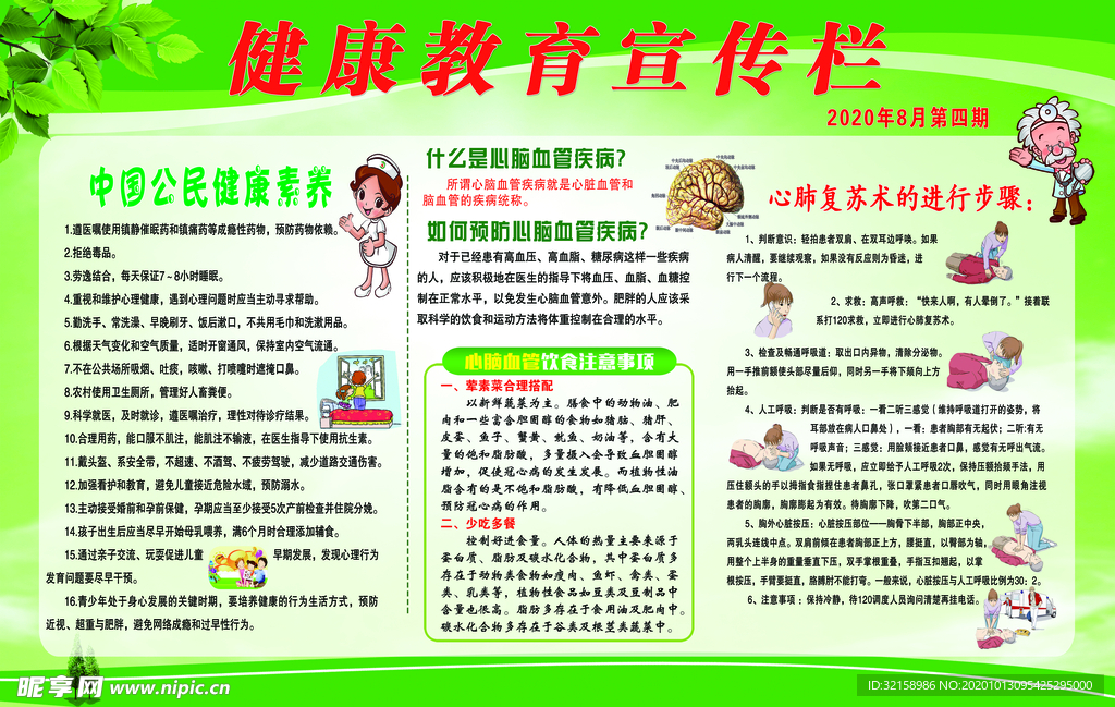 健康教育宣传栏