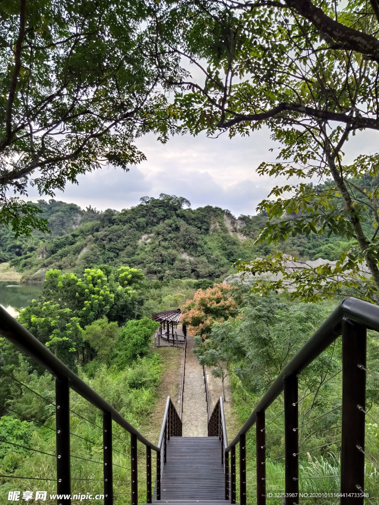 山中小景