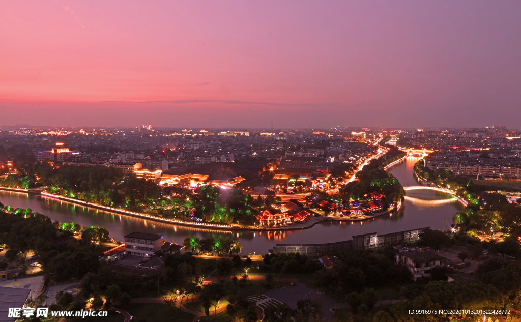 扬州古运河夜景