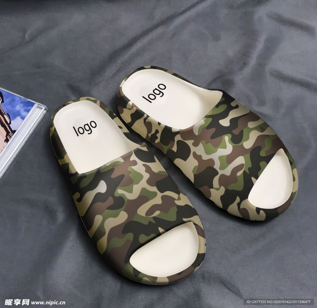侃爷椰子拖鞋样机