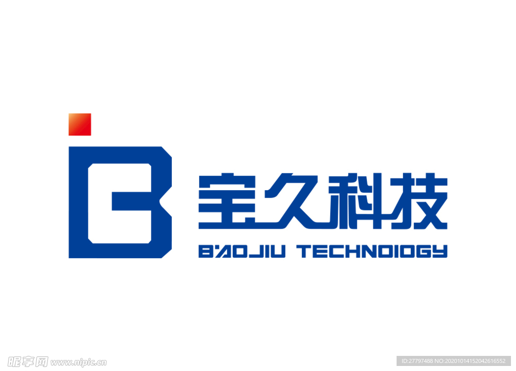 宝久科技标志logo