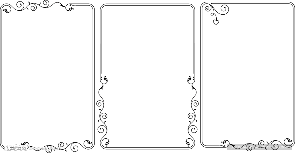 欧式边框