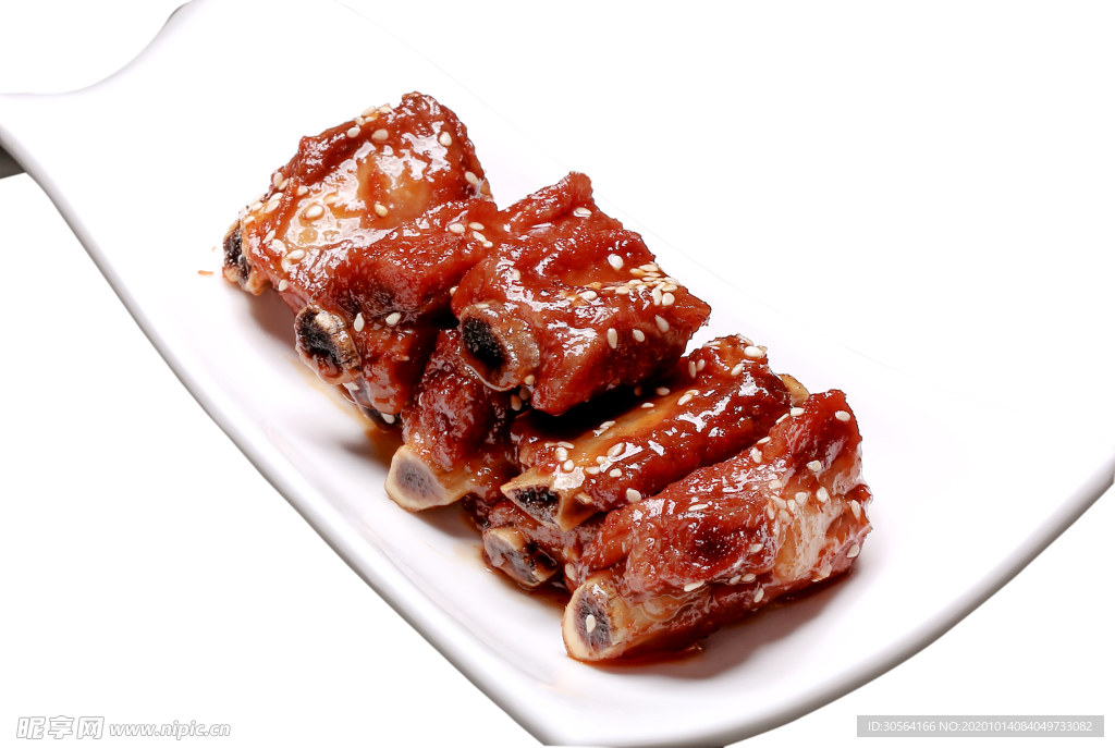 糖醋排骨美食食材海报素材