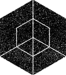 黑色质感标志图案