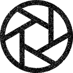 黑色质感标志图案
