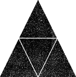 黑色质感标志图案