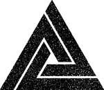 黑色质感标志图案