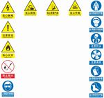 烤漆房危险标志
