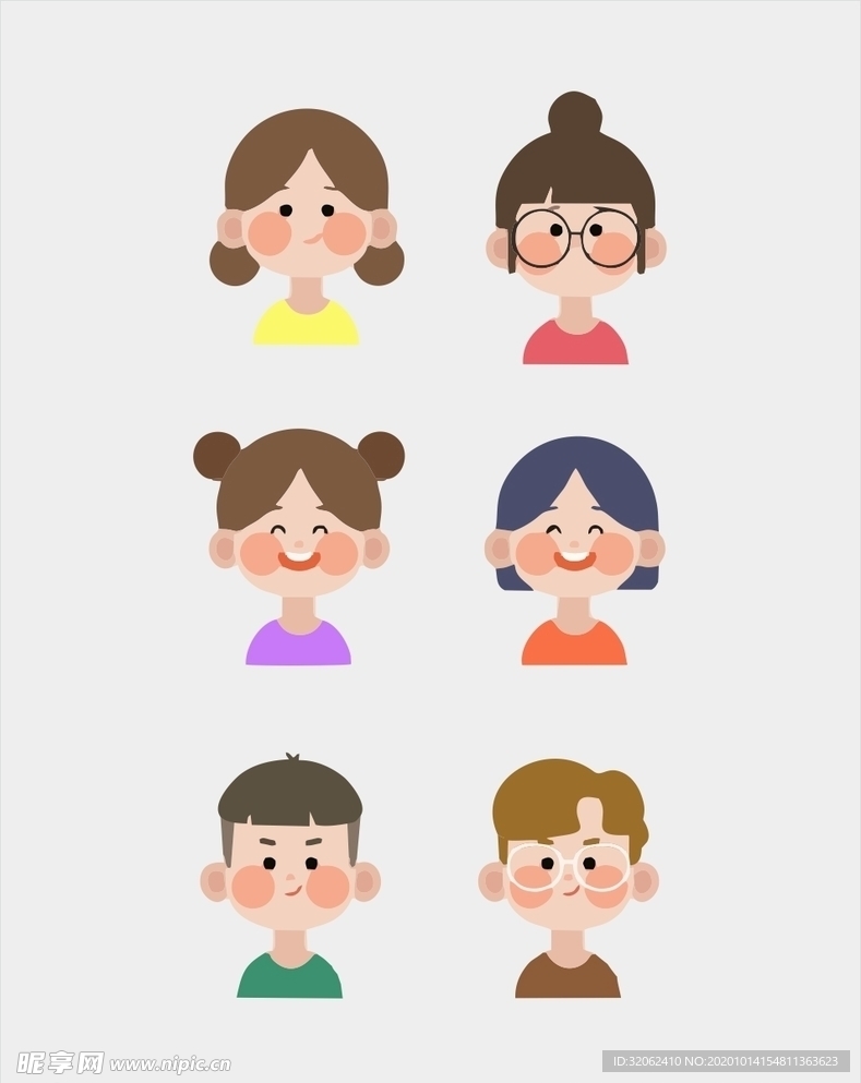 矢量卡通人物