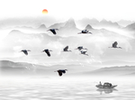 山水画