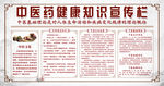 中医药健康知识宣传栏