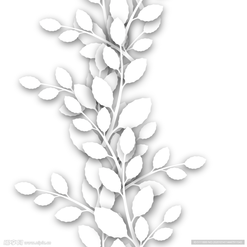 PNG 叶子免抠素材