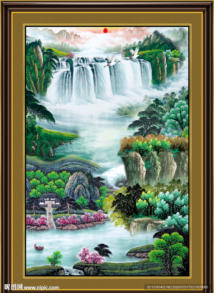 山水风景画