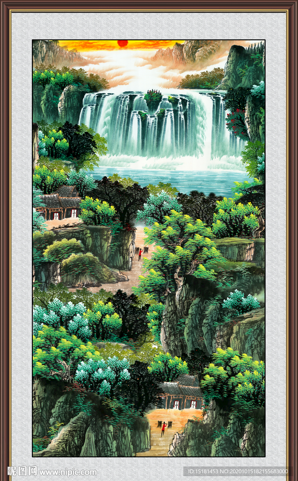 国画山水