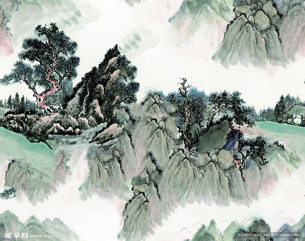 山水画