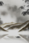 中国风 山