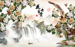 花开富贵玉雕玉石大好河山
