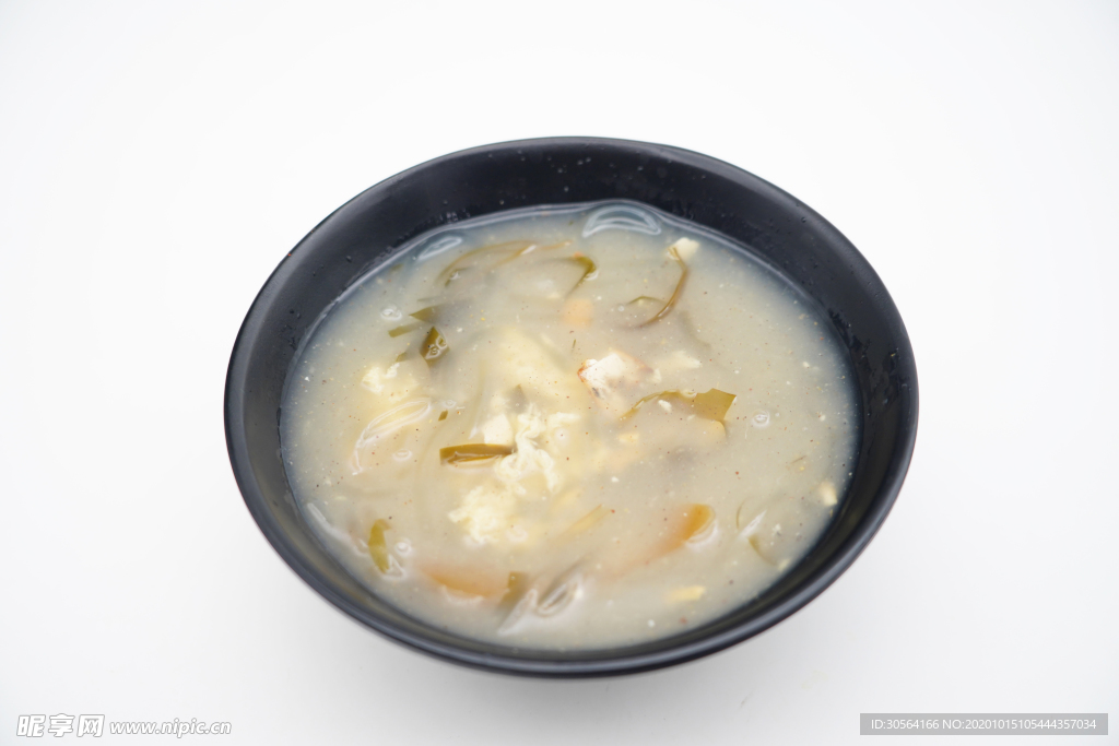 肉丝粥美食食材背景海报素材