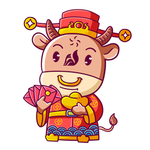 卡通牛