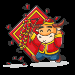 卡通牛