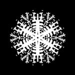 冬天白色雪花免扣元素