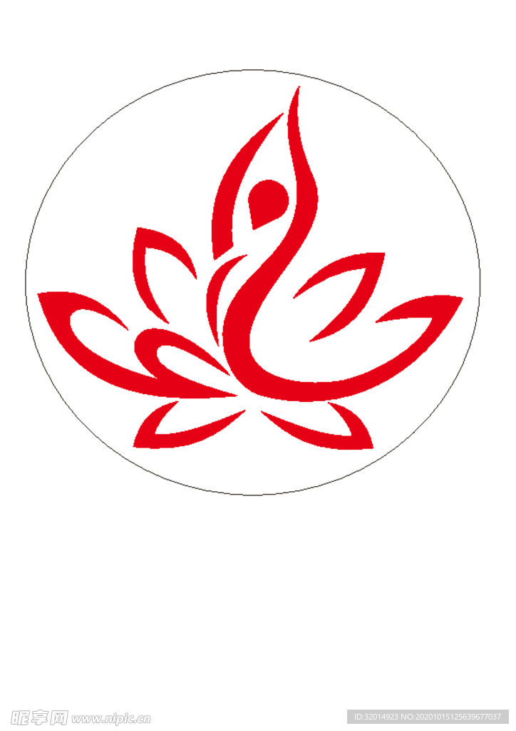 瑜伽logo