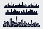 城市剪影矢量格式