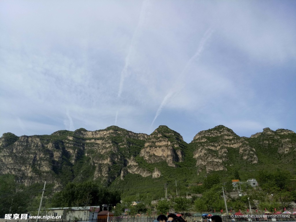 大山上的风景