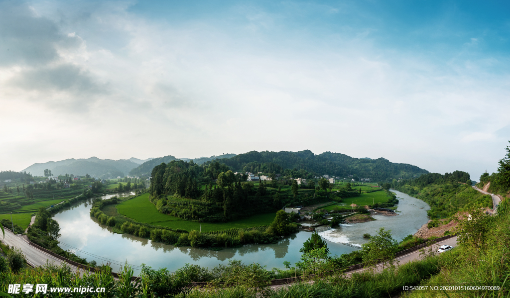 五龙街道风光 龙坝风光