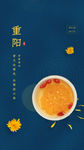 简约风重阳节启动页h5设计