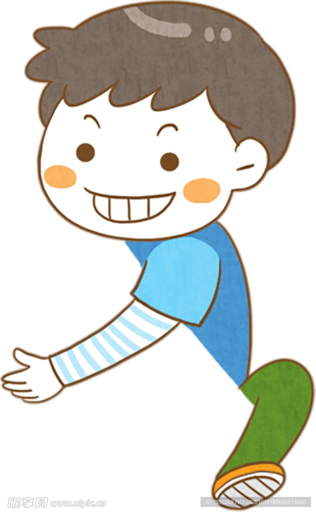 卡通小学生
