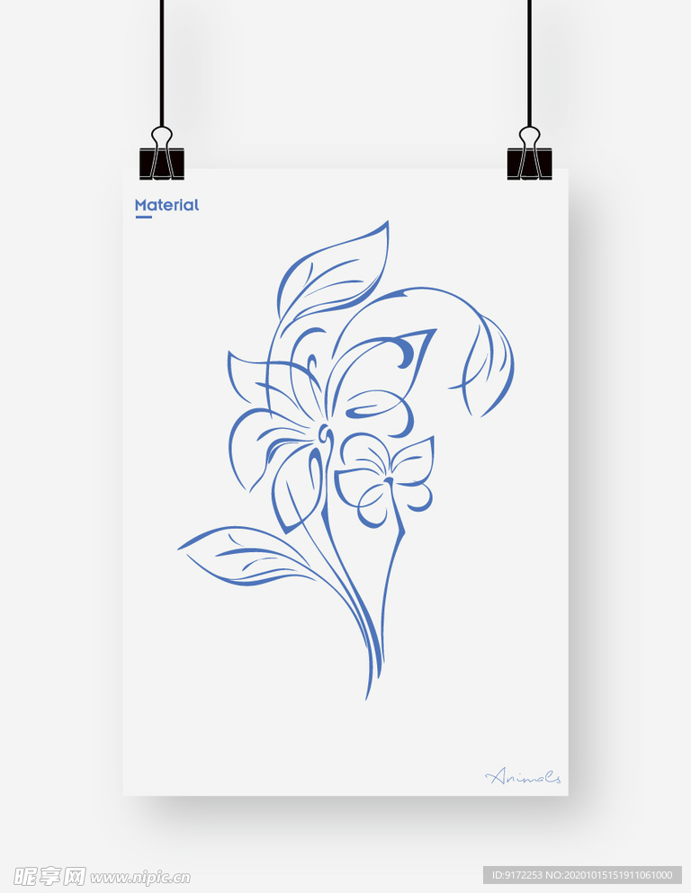 花