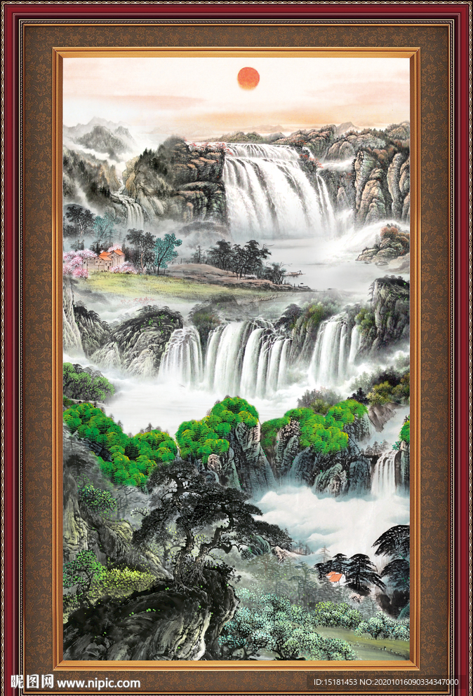 国画山水