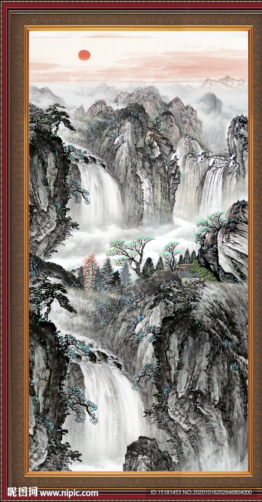 国画山水