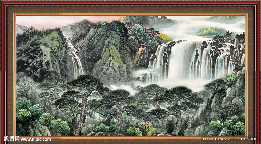 国画山水