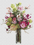 透明底花艺 绿植 摆件 桌花