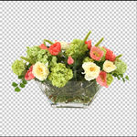 PSD分层素材 花艺 免抠图