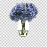 摆件 桌花 透明底花艺 绿植