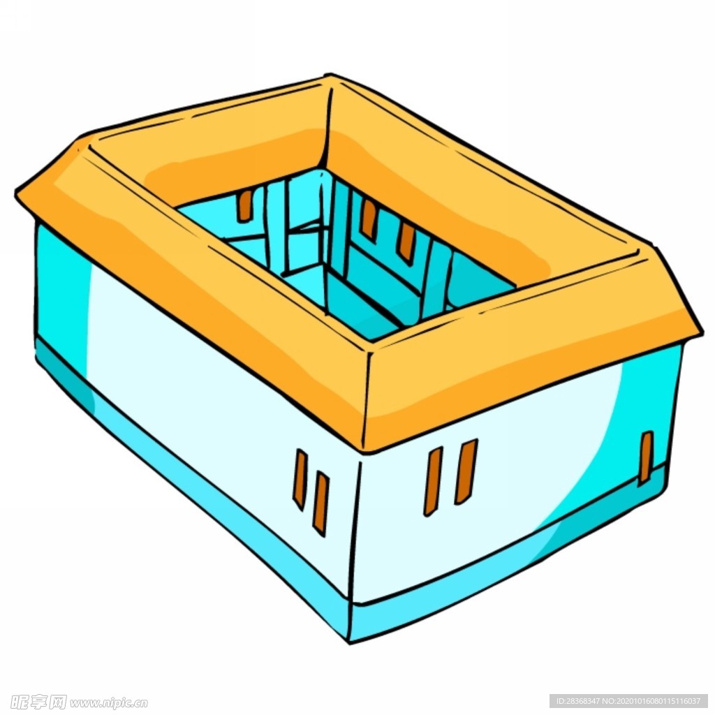 卡通中式建筑