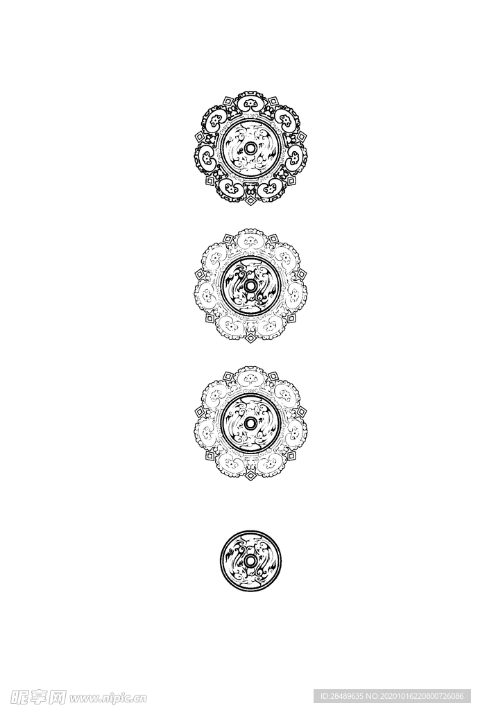 雕花图  中式雕花 西式雕花