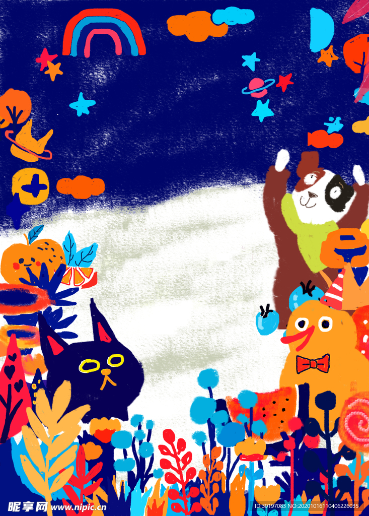 海报插画