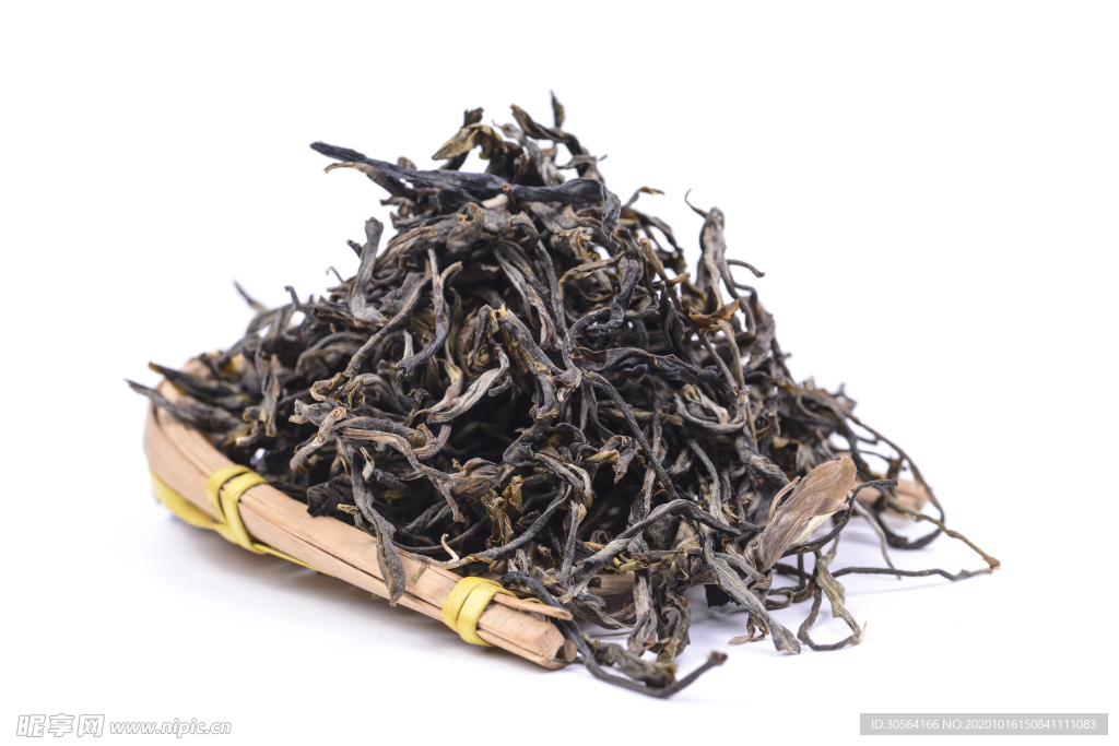 普洱茶叶简约背景海报素材