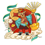 卡通牛