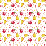 水果插画背景图案