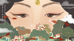 创意卡通插画图案