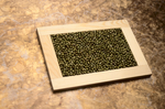 黄色木制相框