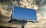 户外海报样机
