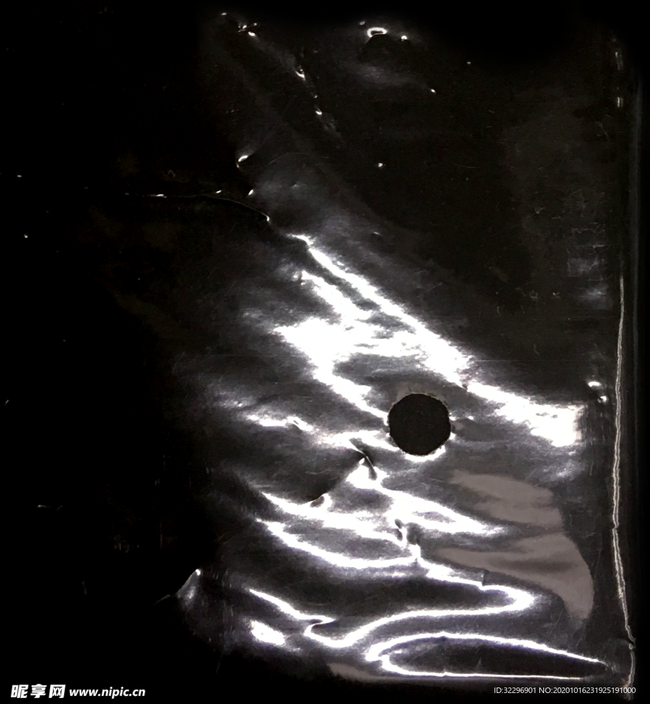 透明 薄膜 塑料 叠层纹理 皱