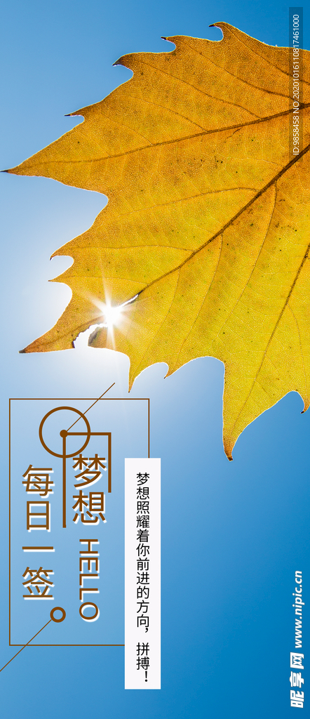 每日一签  梦想