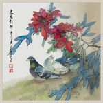 二十四节气之小雪-品红_李达人